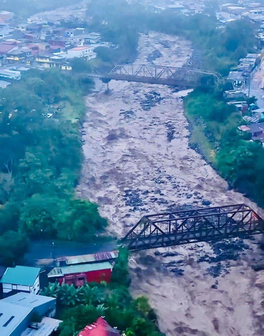 CNE recomienda declarar emergencia nacional en 9 cantones por las lluvias