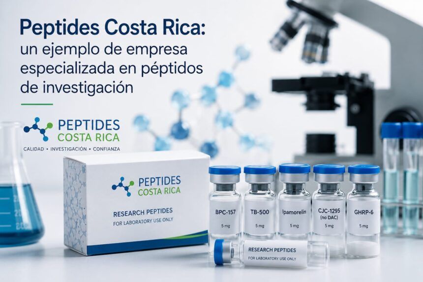 Peptides Costa Rica: un ejemplo de empresa especializada en péptidos de investigación