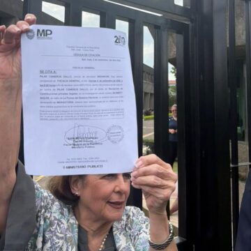 Fiscalía aclara que Pilar Cisneros fue notificada en conferencia porque no se pudo notificar en su casa