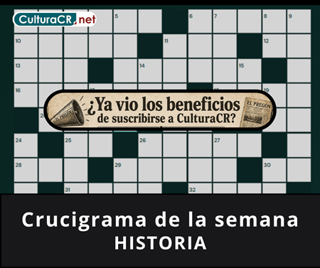 Crucigrama de Culturacr.net