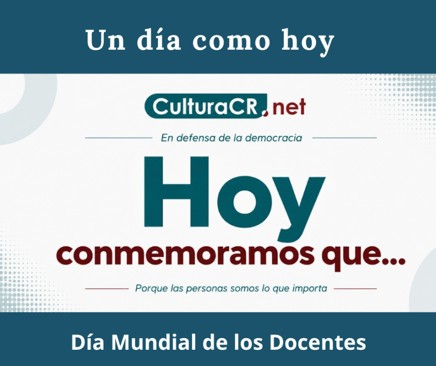 Hoy 5 de octubre - Día Mundial de los Docentes