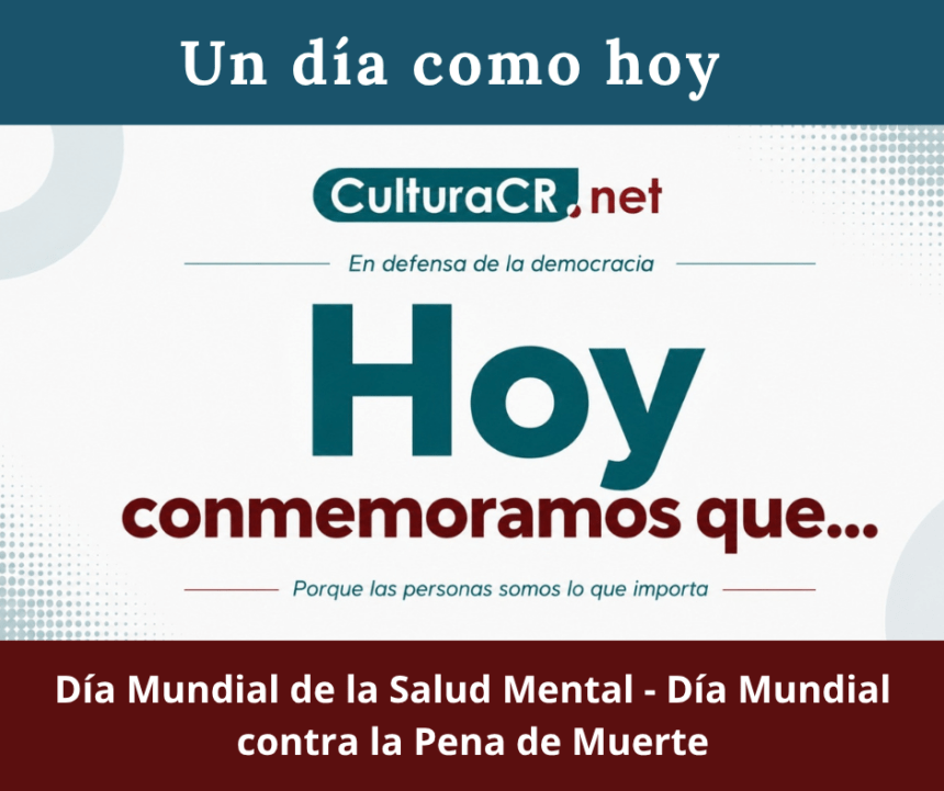 Hoy 10 de octubre - Día Mundial de la Salud Mental