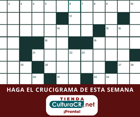Crucigrama de Culturacr.net