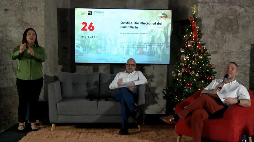 Ministerio de Cultura se apropia del tope nacional, lo incluye en su agenda navideña y promete que no habrá maltrato animal