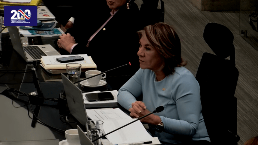 Patricia Solano admite fallas en comunicación del Poder Judicial y pide una mujer al frente de la Corte