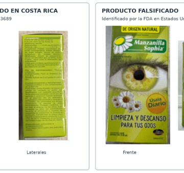 Manzanilla Sophia falsificado: las cuatro señas para distinguirlo del colirio auténtico