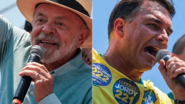 Brasil elige este domingo entre los modelos antagónicos de Lula y Flávio Bolsonaro en una contienda muy igualada