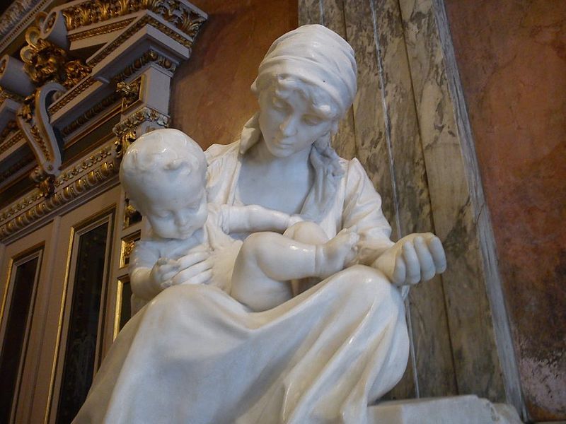Admire cómo la maternidad ha sido resaltada por la escultura nacional 11 los heroes de la misera juan ramon bonilla