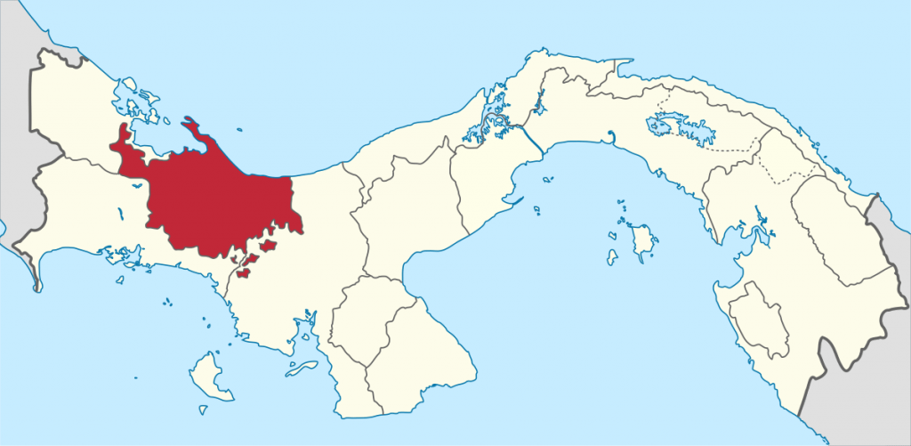 comarca Ngabe mapa
