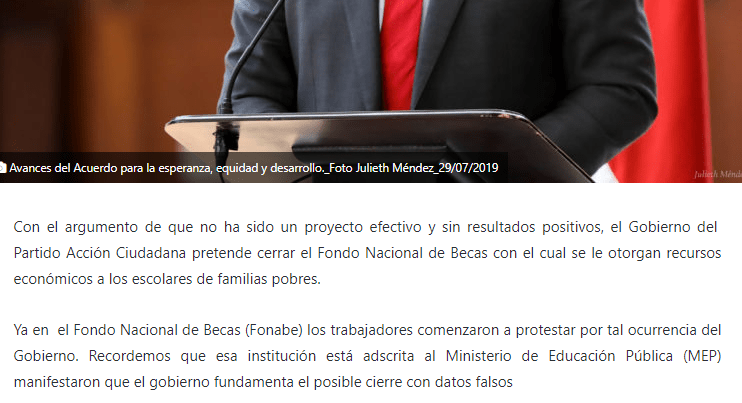 #Quenolemientan Gobierno elimina Fonabe pero no las becas educativas; IMAS se encargará del fondo 9 quitar becas 2