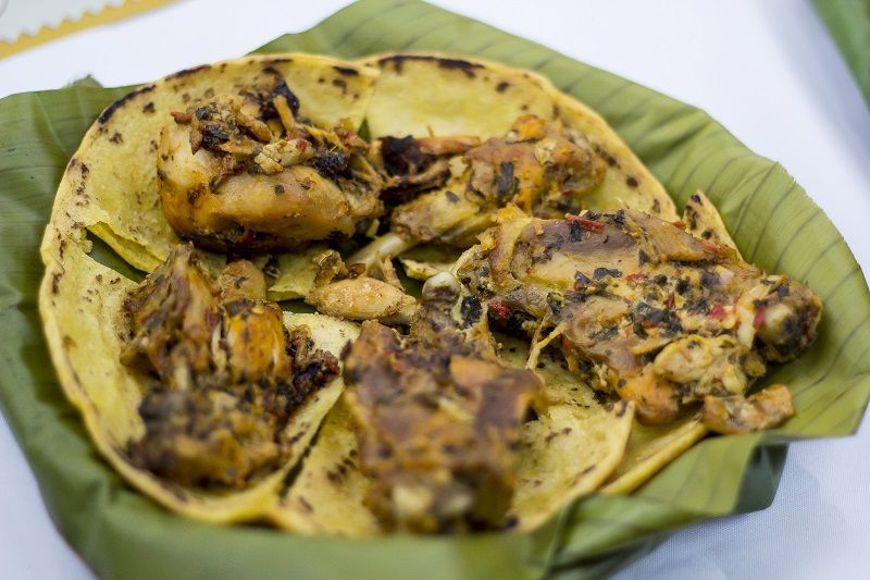 Comida tradicional costarricense.
