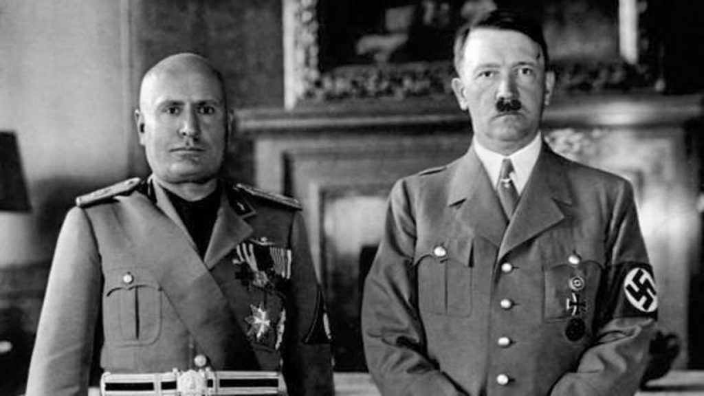 El fascismo en Italia con Georgia Meloni.
