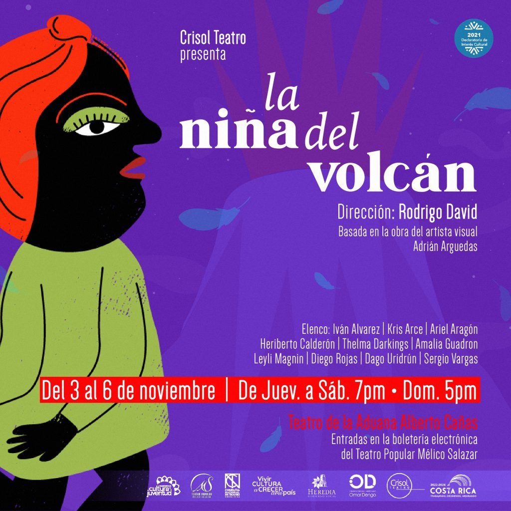 Obra de teatro La niña del volcán.