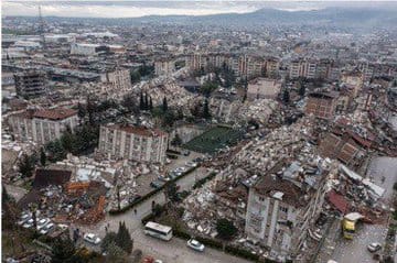 Desastroso terremoto en Turquía y Siria de 7,4 cobra la vida de más de 2300 personas (hasta el momento) 14 Desastroso terremoto en Turquía y Siria.