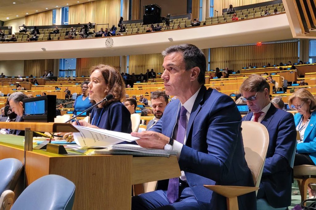 EuropaPress 5447520 presidente gobierno funciones pedro sanchez semana alto nivel naciones
