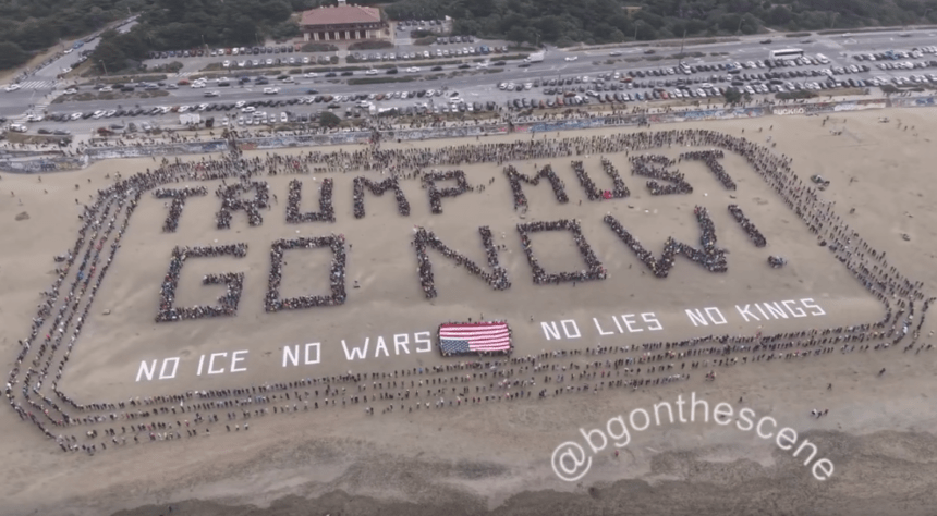 "No ICE, no wars, no lies, no kings": millones protestan contra Trump y ...